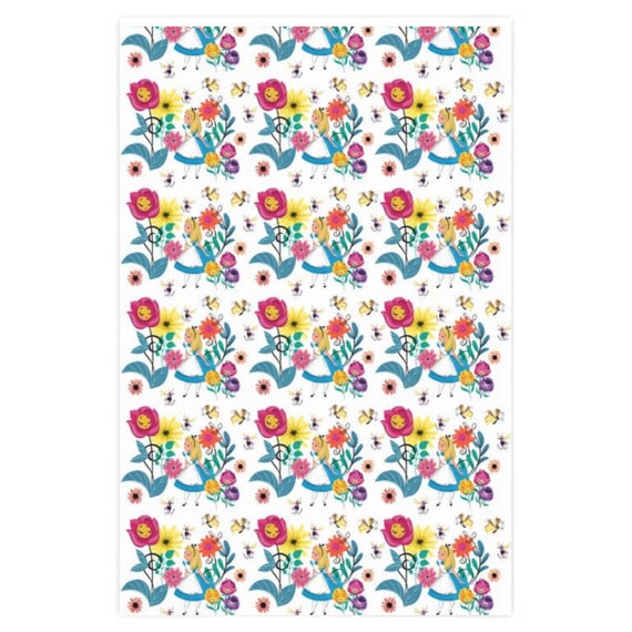 Alice in Wonderland Birthday Wrapping Paper Alice in Onederland