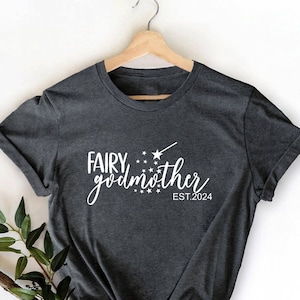 Fairy Godmother Shirt, Mother&#39;s Day Shirt, Godmama Shirt, Mama T-Shirt, Godmother Proposal, Baptism Gift, Best Godmother Shirt, Cute Mom Tee