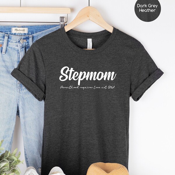 Stepmom Shirt, Mother's Day Gift Tee, Motherhood Shirt, Bonus Mom Blessed Shirt, Step Parent Gift, Foster Mom Gift Shirt, Adoptive Mom Tee