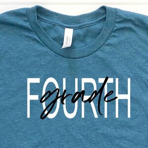Fourth Grade Teacher Shirt, 4th Grade T-shirt, Teacher Team Tee, Grade School Shirt, Fourth Grade Squad Shirt, Teacher Appreciation Shirt