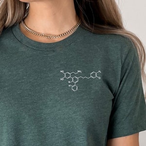 Chemical Pocket Shirt, Geometric Chemistry Tee, Funny Humor Molecule Shirt, Birthday Gift For Science Students, Minimalist Chemistry Shirt