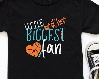 Little Brother Biggest Fan Shirt, Matching Siblings Shirt, Big Brother Onesie®, New Baby T-shirt, Baby Announcement, Pregnancy Reveal Gift