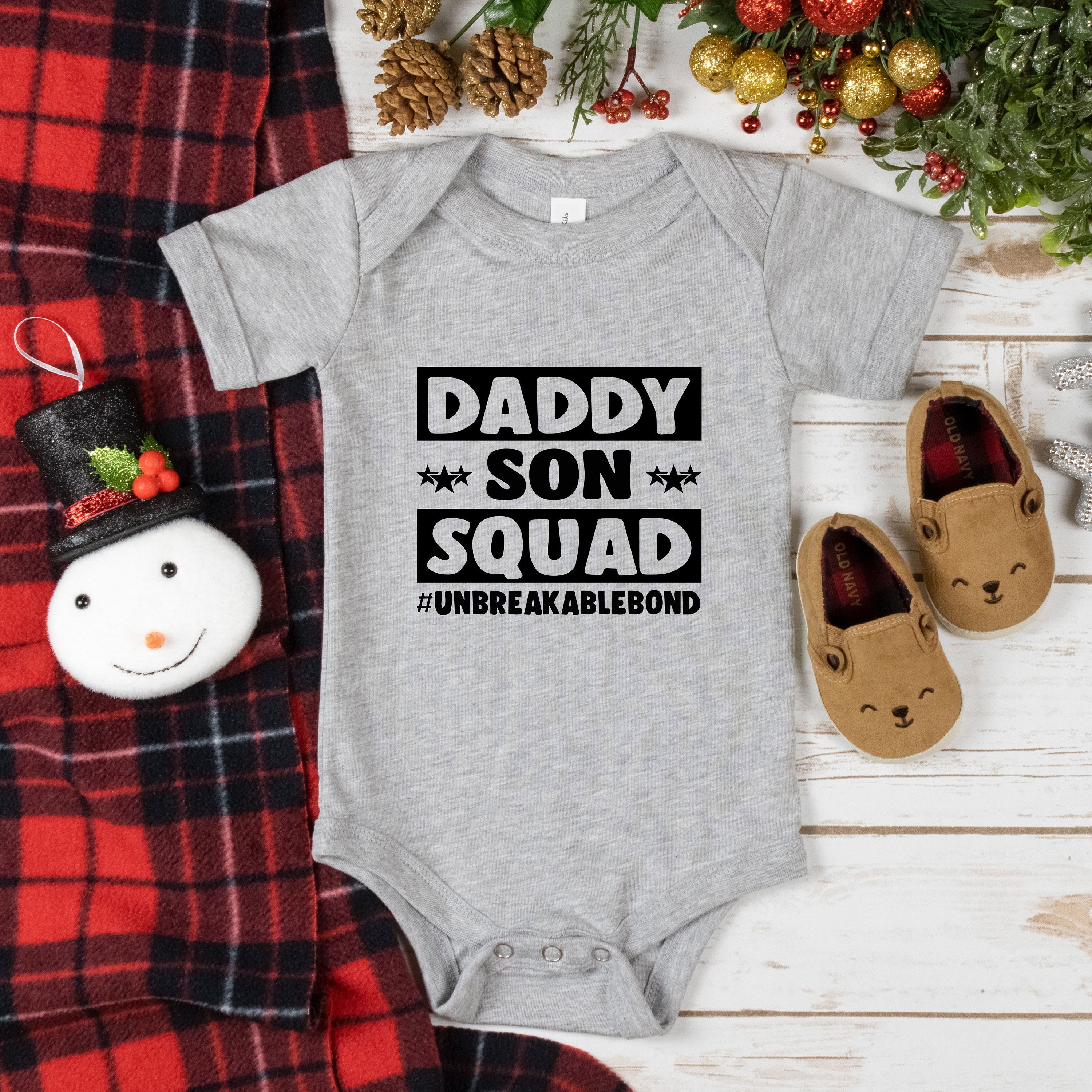 Daddy Son Squad Shirt Matching Father and Son Shirts Daddy - Etsy