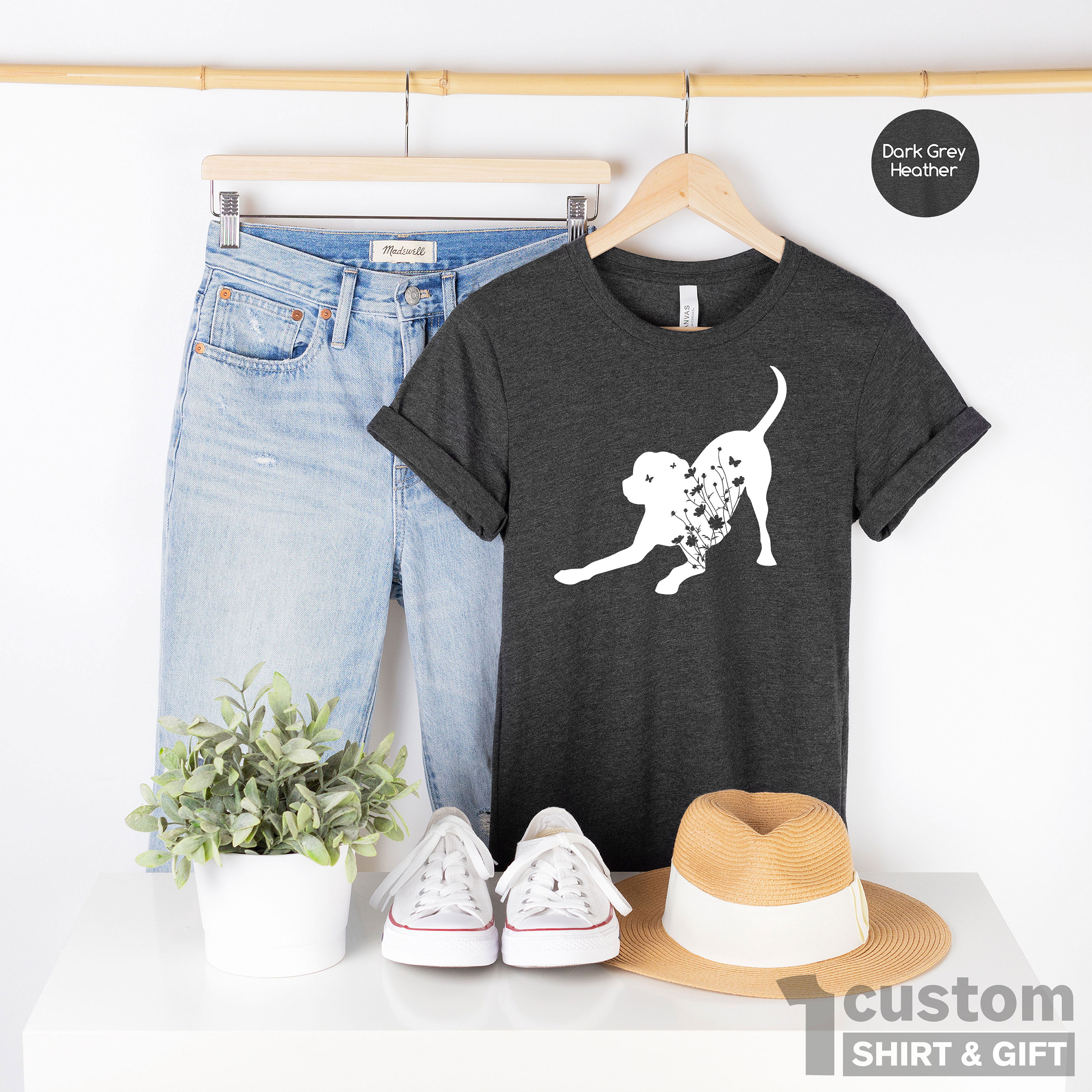 Black Lab Mom Shirt for Mothers Day Gift, Labrador Shirt, Black Lab ...