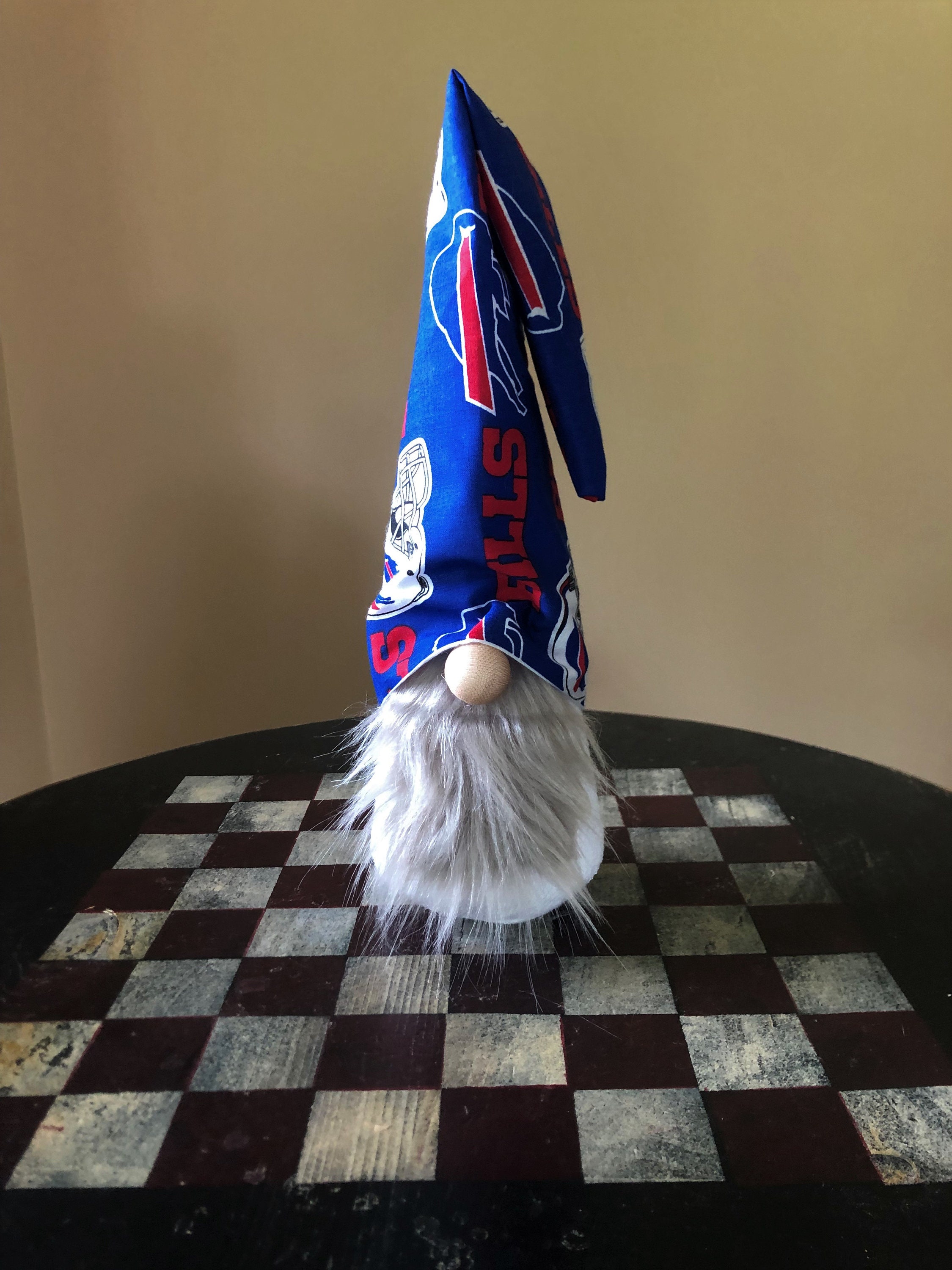 Buffalo Bills Inspired Gnome Go Buffalo Gnome Bills Fan Etsy