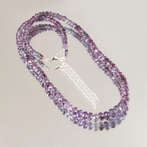 Absolutely Gorgeous- Alexandrite Faceted Rondelle Beads Color Changing Alexandrite Beads Sparkling Rondelle Beads Alexandrite Gemstone Beads