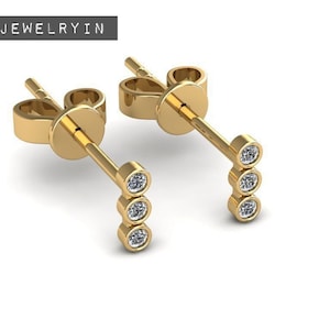 925 sterling zilveren klassieke delicate hoepel oorbellen met edelstenen.