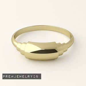 925 sterling silver handmade minimalistic ring for men and women&#39;s ring With 925 hallmark.