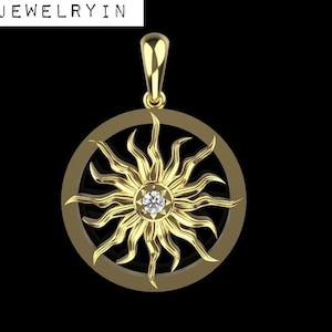 Sun and Moon Silver Necklace, Silver Sun Necklace, Silver Moon Necklace, Minimal Silver Necklace, Sun Pendent Necklace, Necklace for Women