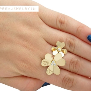 925 sterling silver Rose ring, Rose diamond ring, Flower pattern ring, ring, Women rose ring jewellery, Engagement ring, Rose ring.