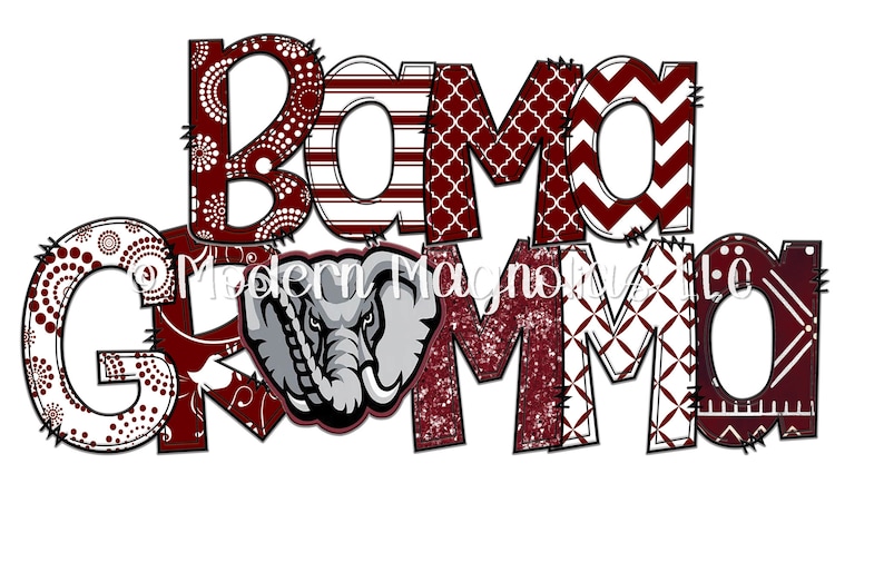 Bama Gramma PNG Digital Transfer Etsy