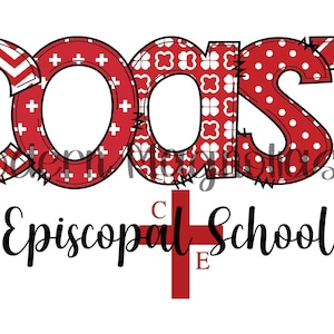 Coast Episcopal School Sublimation Transfer