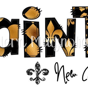 Saints New Orleans Digital PNG