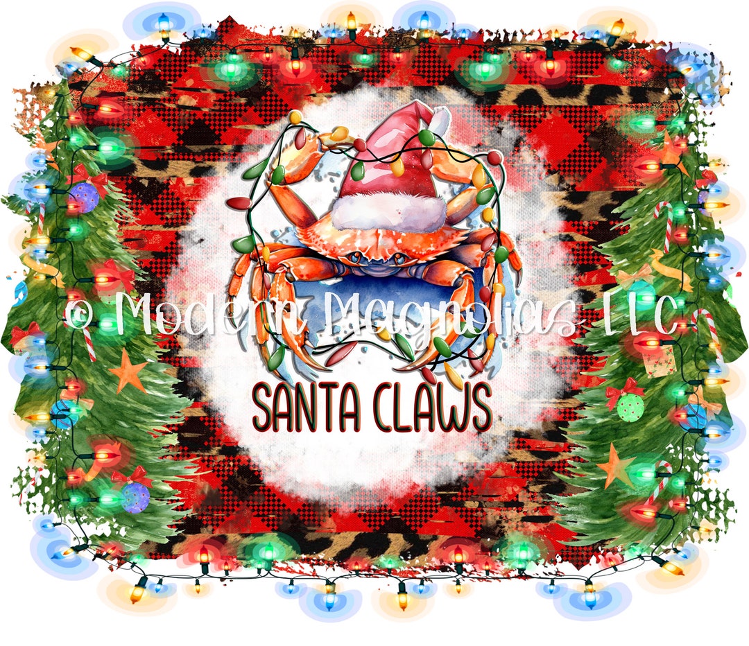 Splinter Claws Santa Claws Christmas Digital PNG - Etsy