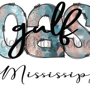 MS Gulf Coast Sublimation Print