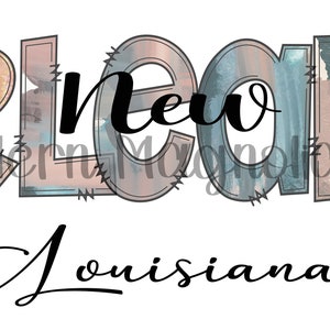 New Orleans Louisiana Digital PNG