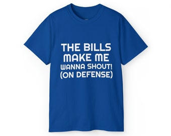 Buffalo Bills "Shout" funny men's t-shirt