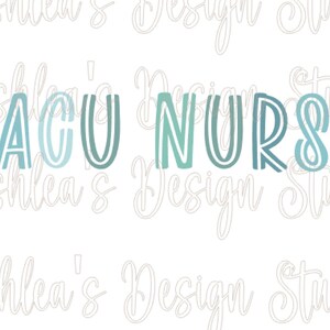 PACU Krankenschwester Design pacu png pacu svg Digital download