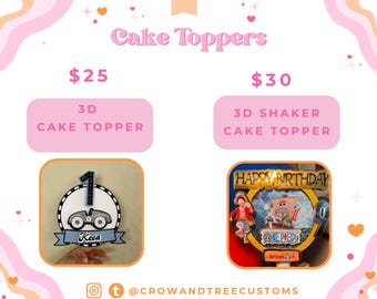 Cake Toppers