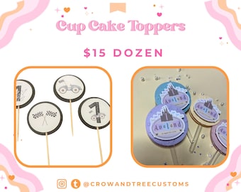 Cup Cake Toppers
