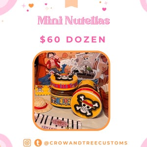 Mini Nutella Jars
