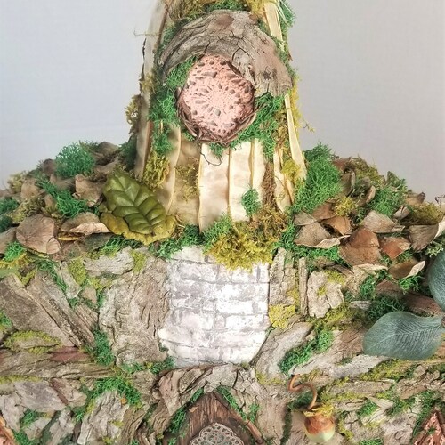 Timber Woodland shops Cottage Fairy House