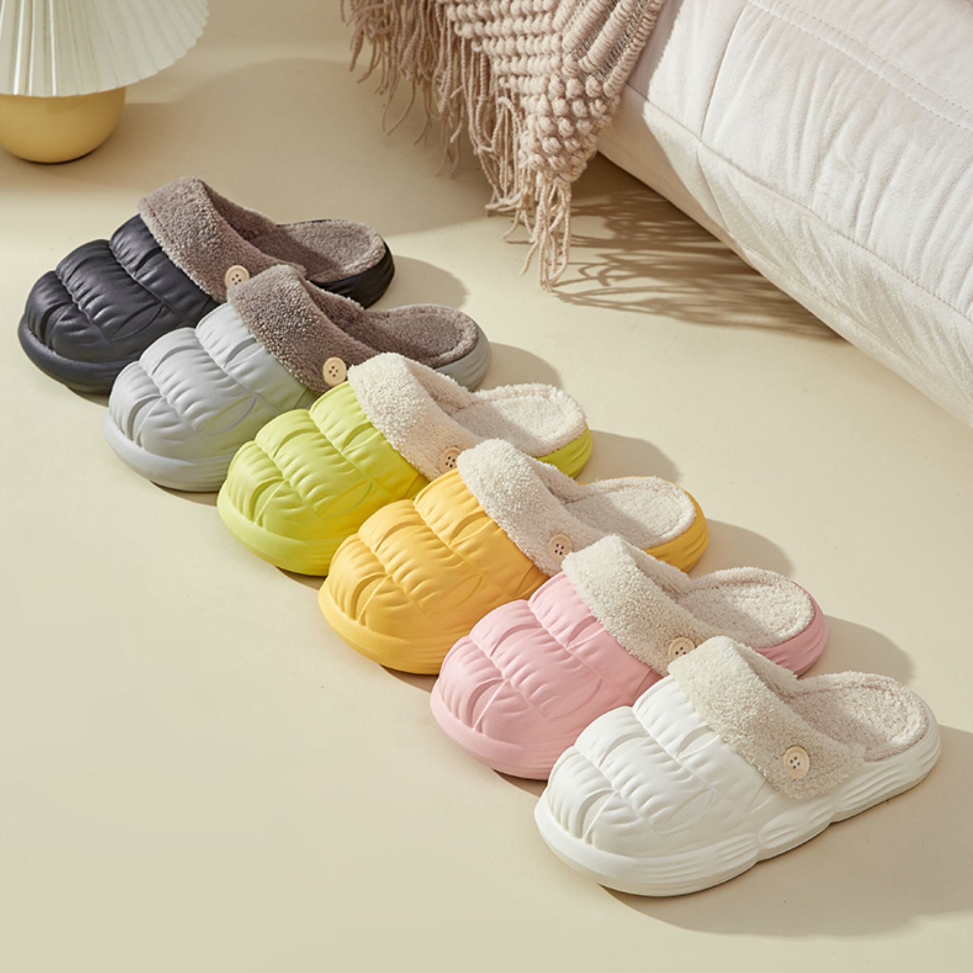Fuzzy Slides - Etsy