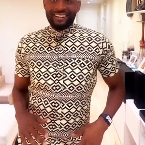 AFRICAN SHIRT, African Shirt Men, African Men Clothing, African Print Fabric, African Outfits, Men Casual Shirts, African Gift For Men
