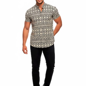 AFRICAN SHIRT, African Shirt Men, African Men Clothing, African Print Fabric, African Outfits, Men Casual Shirts, African Gift For Men