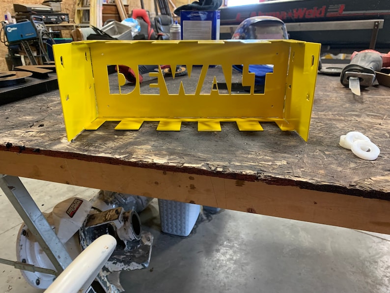 Dewalt Battery / Tool Hanger Etsy