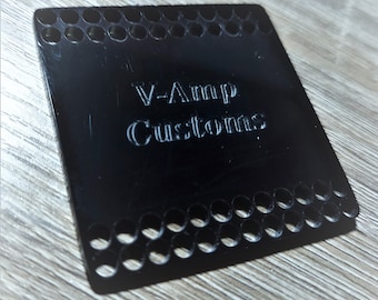 Customizable Acrylic Closed Angled Cable Combs for DIY Custom Cables