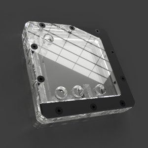 Blade V-120 ARGB Custom Order | Flat Universal Reservoir for PC Watercooling