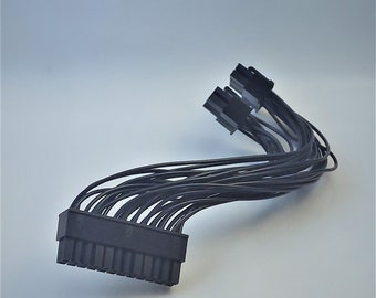 Custom Length Stock Unsleeved SFX PSU Modular Cables
