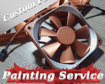 Custom PC Fan Painting Service