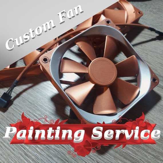 Custom PC Fan Painting Service