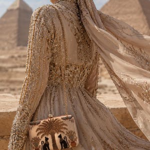 beige sphinx dress Sphinx Oversized Dress