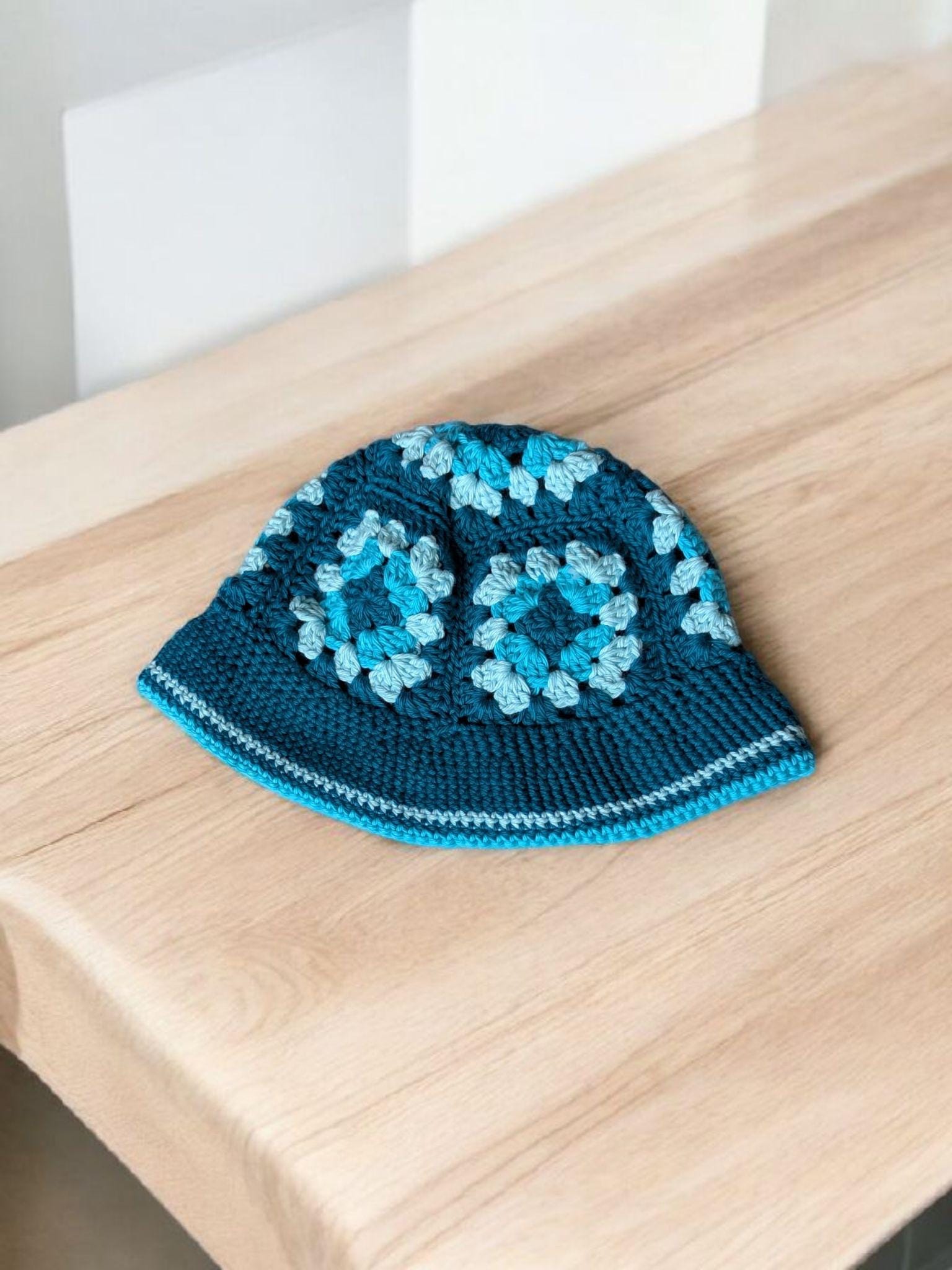 Handmade With Love Crochet Bucket Hat - Etsy