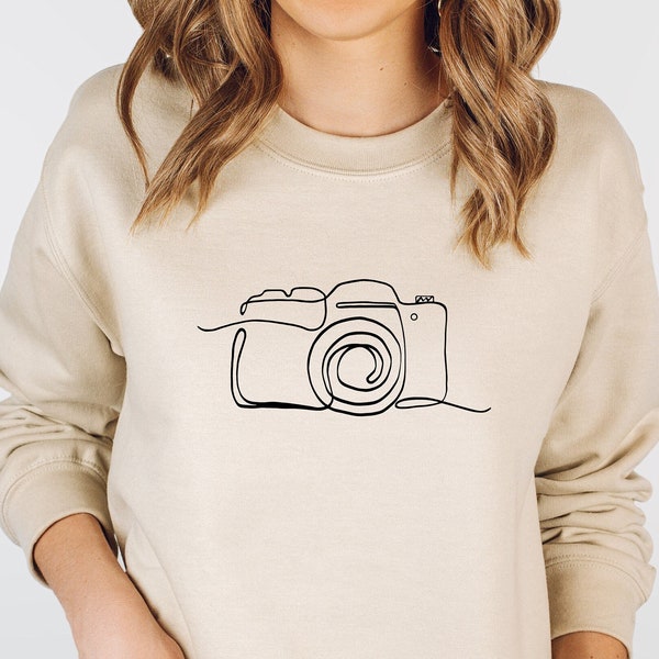 Photographer Sweatshirt, Photography Sweatshirt, Camera Lover Sweatshirt, Gift for Photographer, Photography Gift, Camera Gifts Sweatshirt