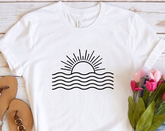 Vacation Shirt, Girls Trip Shirts, Ladies Summer Shirt, Ocean Sun Shirt, Womens Summer Tee, Beach Shirt, Camper T-shirt, Adventure T-shirt