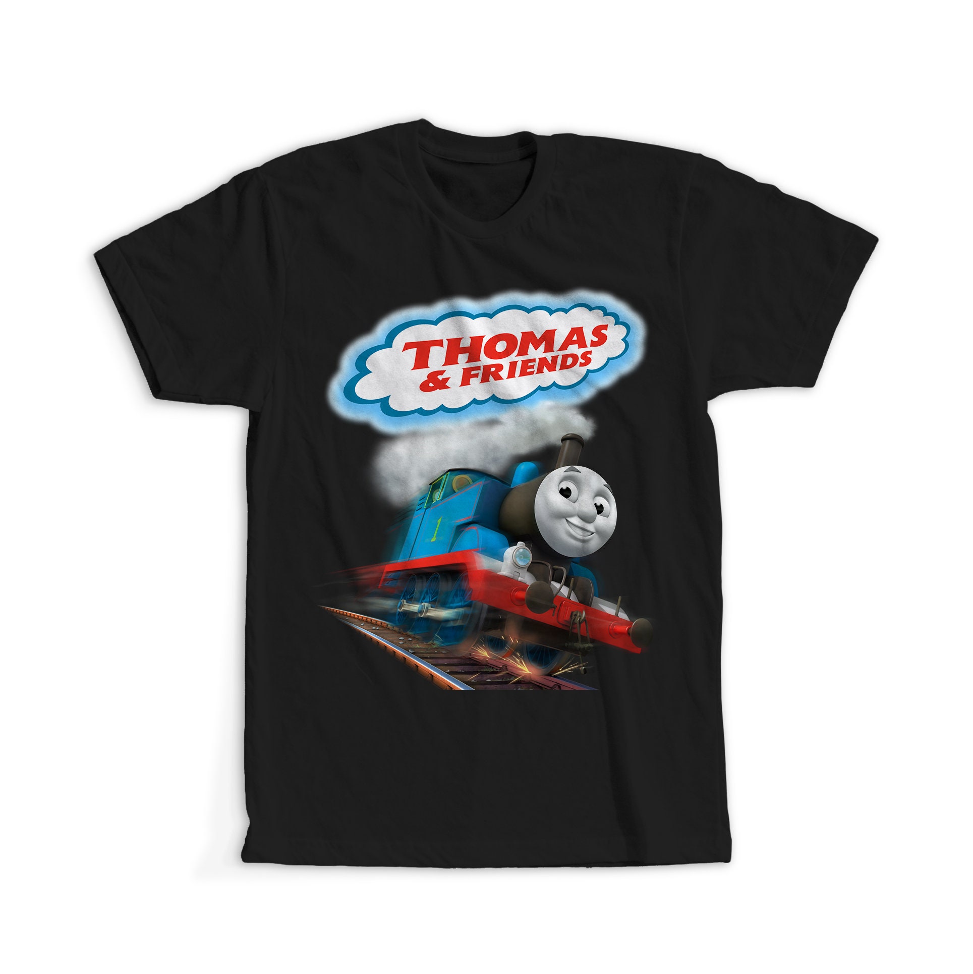 Thomas the tank engine t shirt adults hot sale