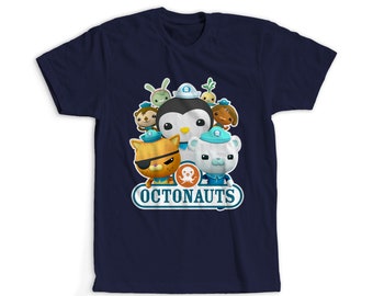 Octonauts Team tshirt, Octonauts Birthday Shirt, children size shirt