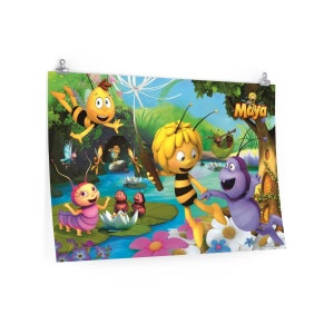 Maya The Bee poster wall photographic print