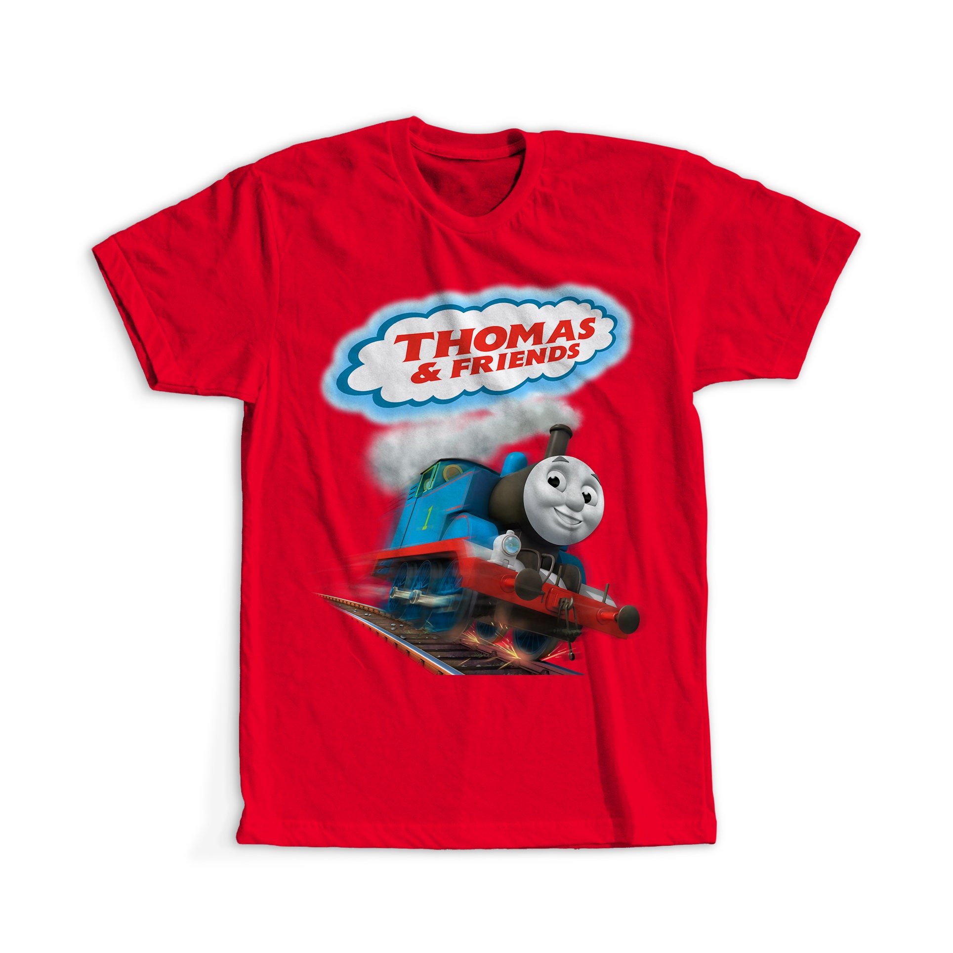 Thomas the Train the Tank Engine Tshirt, Adult Size, Children Size 