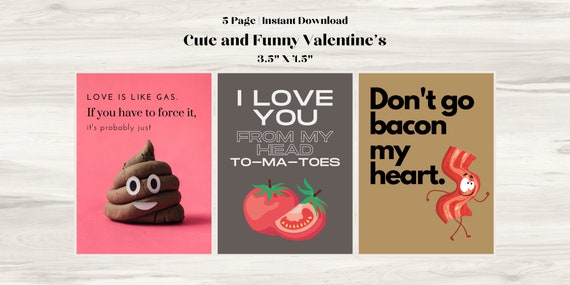 Funny Valentines Cards for Friends and Coworkers Ecards for - Etsy