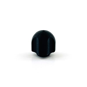 May include: A black plastic knob with a textured surface.