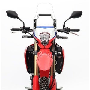 ホンダ CRF 250L 2023-2025 割れないフロントガラス（ポリカーボネート）