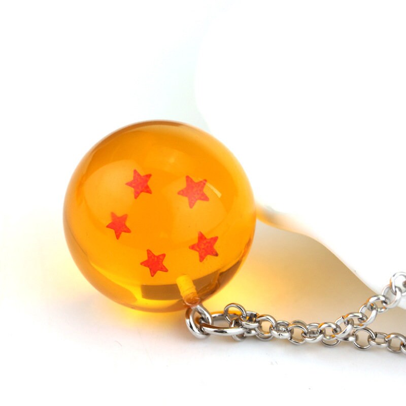 Dragon Ball Z Necklace 4 or 7 Star Etsy