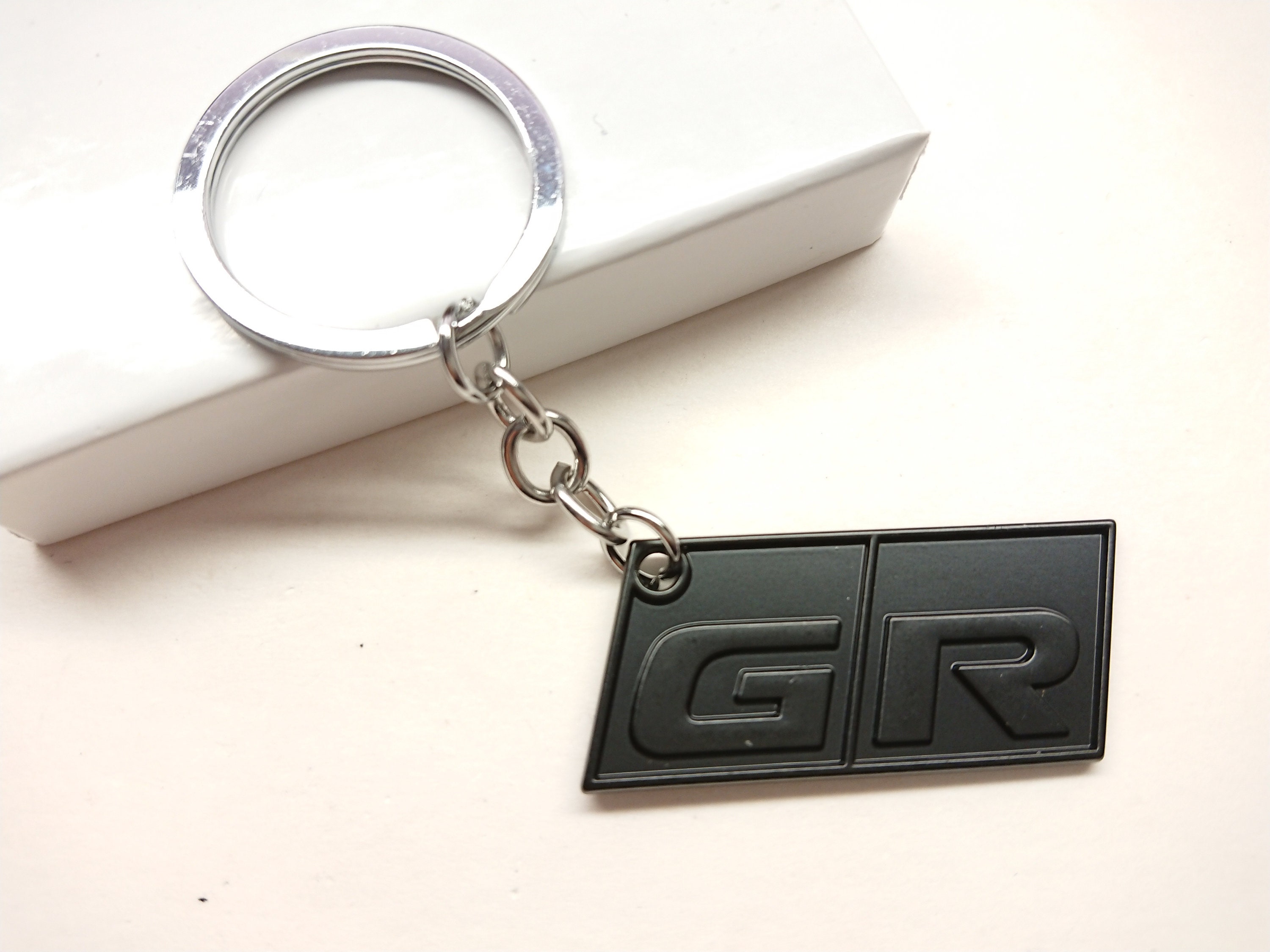 Toyota Gazoo Racing GR Logo Keychain Etsy