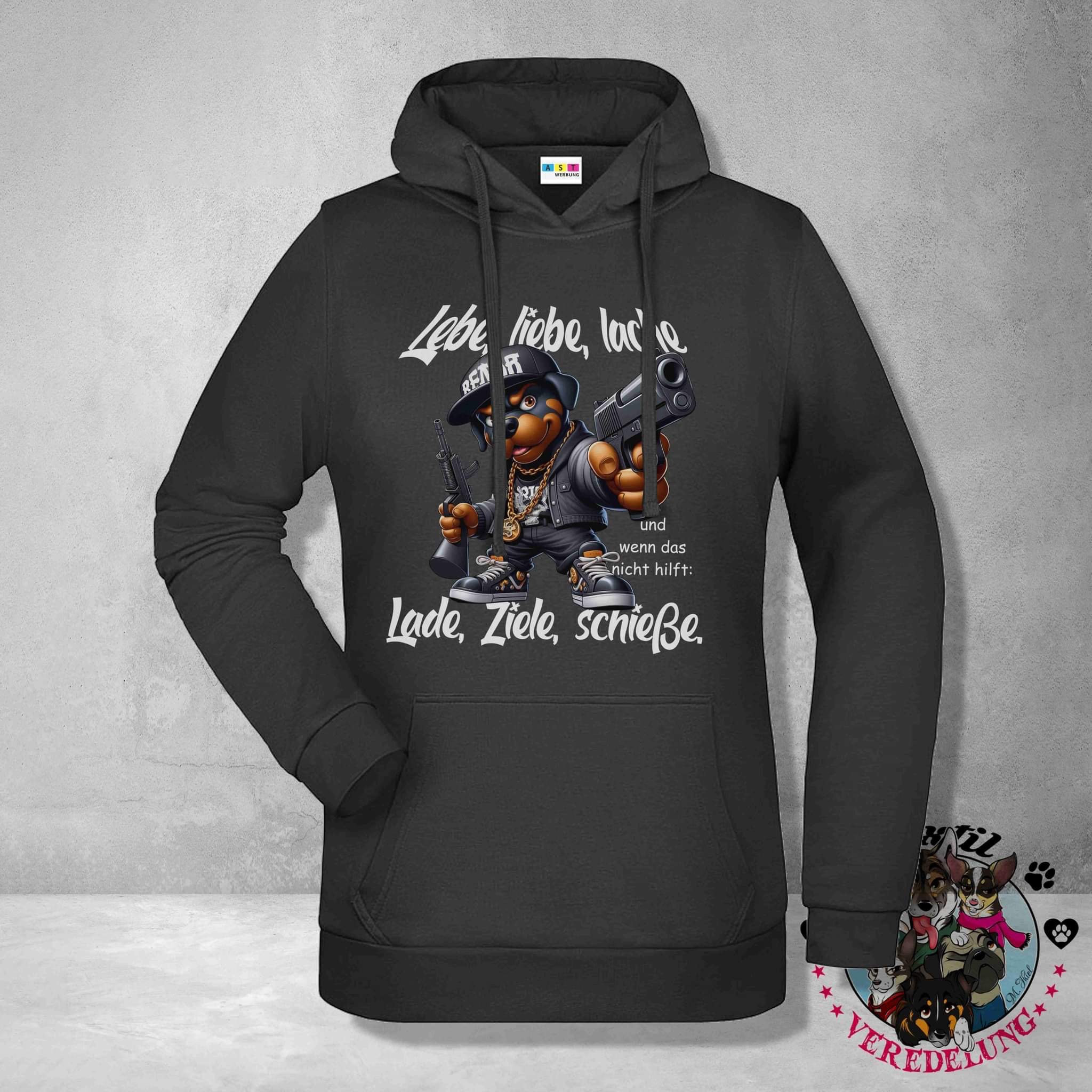 Live laugh love hoodie