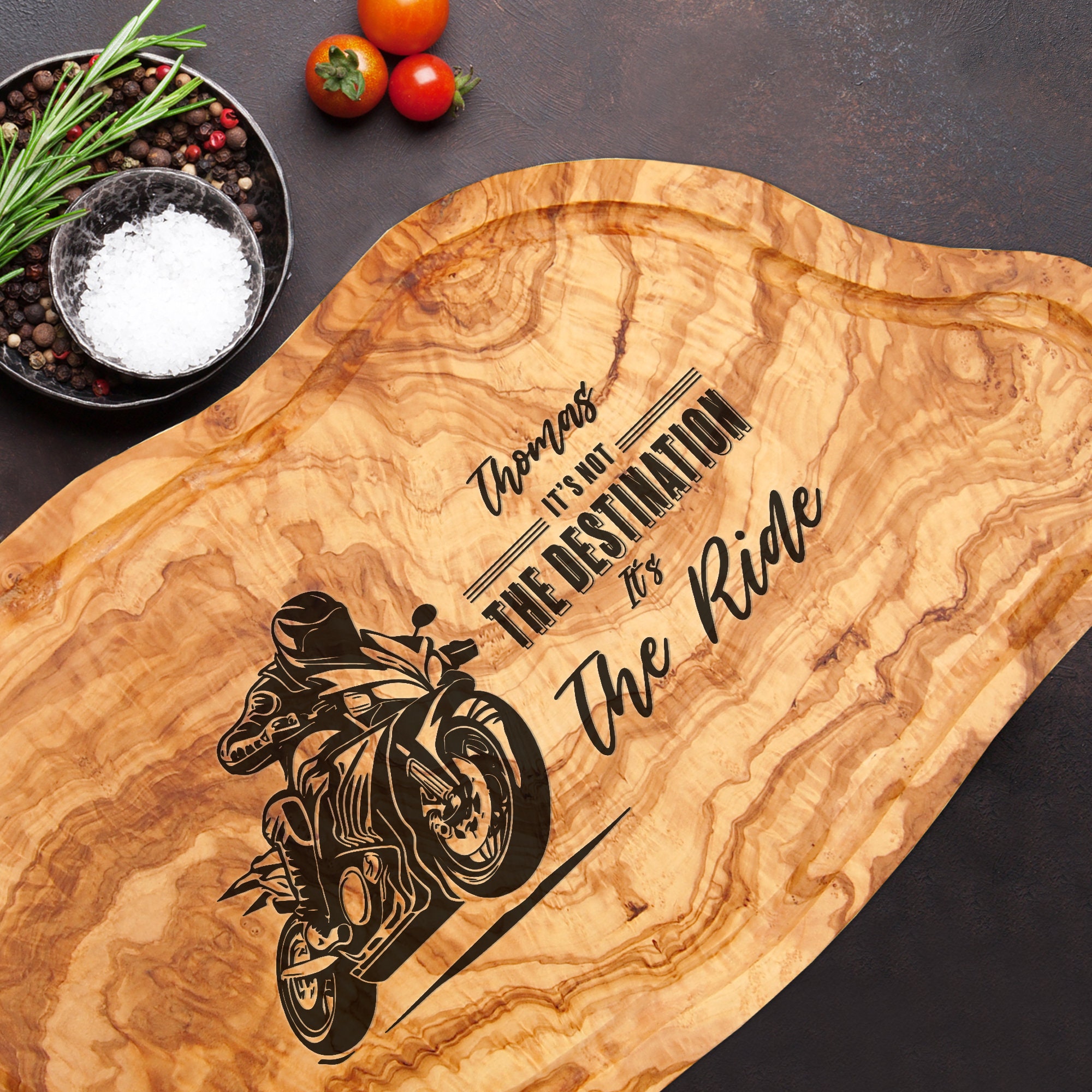 Personalisiertes Frühstücksbrett Mit Gravur – Aus Buchenholz, Ideal Als Geschenk